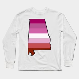 Alabama Lesbian Pride! Long Sleeve T-Shirt